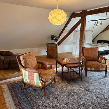 Dachstudio In Tierfreundlicher Hofreite Apartman *